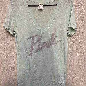 VS PINK V-Neck tee